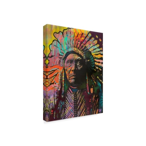 Dean Russo 'Native American IV' Canvas Art,14x19